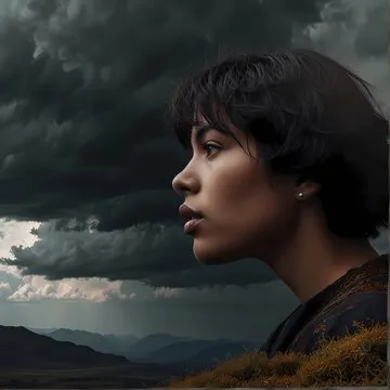 球迷在赛场旁的深情凝视